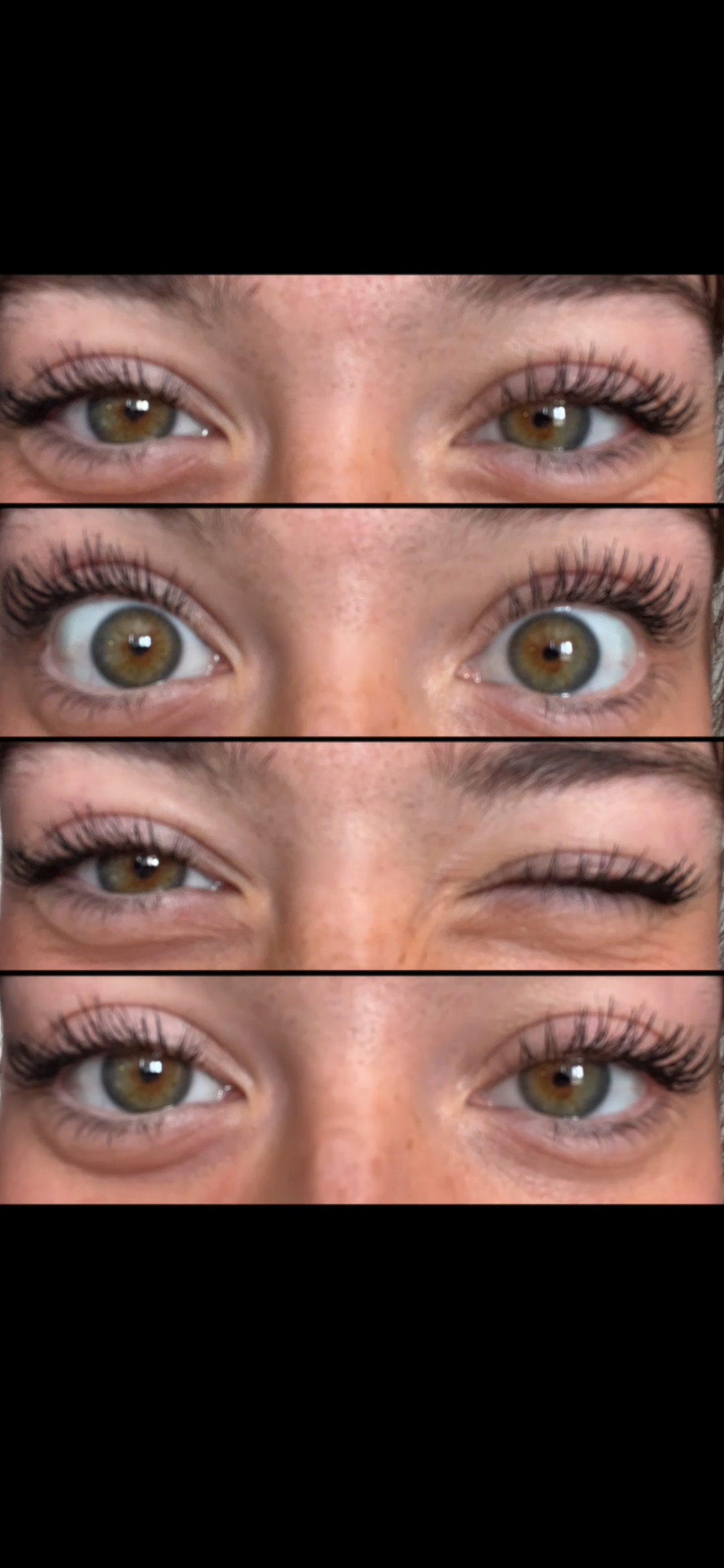 Her beautiful green eyes